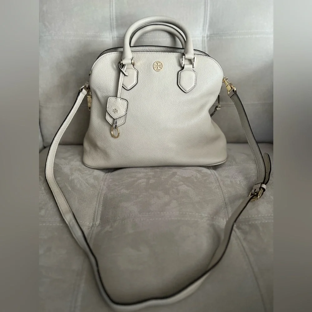 Tory Burch Pebbled Leather Bag - Picture 9 of 10